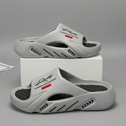 Men's EVA Casual Slip-On Slippers - Soft, Non-Slip, All-Season