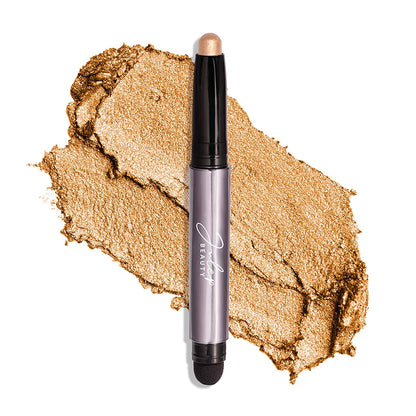 Julep Eyeshadow 101 Crème-To-Powder Waterproof Shadow Stick – Champagne Shimmer – Long-Lasting, Crease-Proof, Medium Golden-Beige Shimmer Cream Eyeshadow with Built-In Smudger