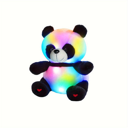 Illuminated Panda Plush Toy Night Light for Nursery, Perfect Gift for Toddler Girls' Birthdays