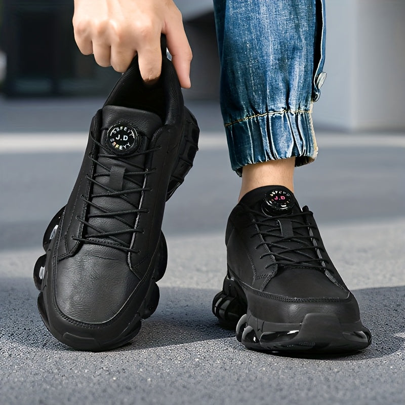 Men's Casual Rotating Buckle Sports Shoes, Trendy Versatile Comfortable Men's Shoes, Fashionable Road Running Shoes - ayq