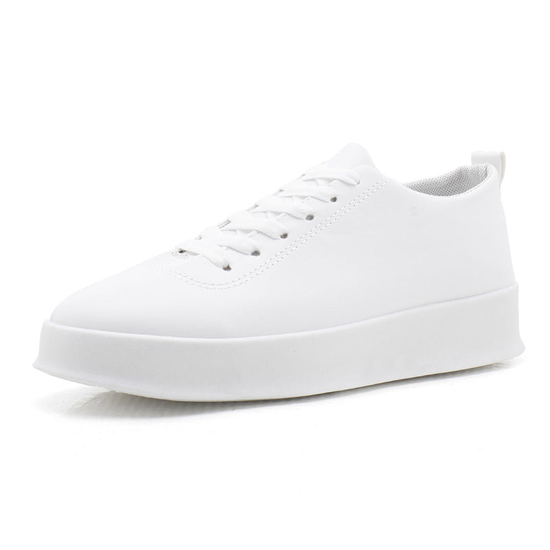 Men's Vintage Lace-Up Business Shoes Comfortable PU Leather