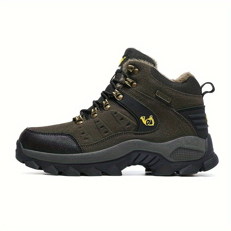 Winter Plus Velvet Warm Outdoor Hiking Shoes Men And Women Casual Sports Shoes Couples Large Size Shoes