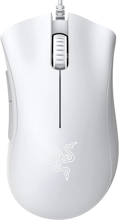 Razer Deathadder Essential Gaming Mouse: 6400 DPI Optical Sensor - 5 Programmable Buttons - Mechanical Switches - Rubber Side Grips - Classic Black
