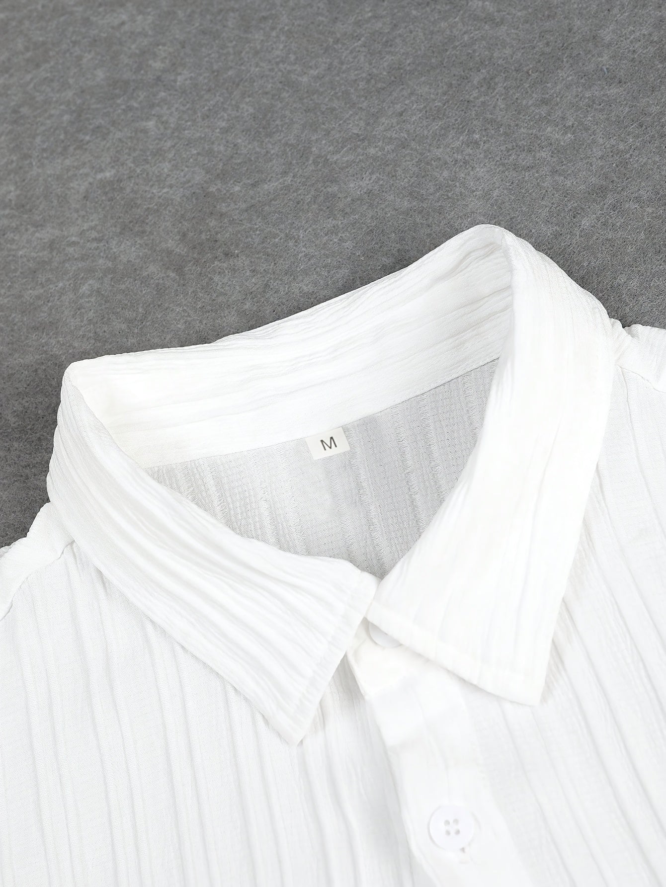 Men's Casual Short-Sleeve Shirt & Drawstring Pants Set