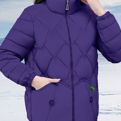 Կանացի ոճային ձմեռային վերարկու՝ սև, եղևնու ոսկեզօծ նախշով, լայնացած եզրով և H-աձև ուրվագիծով, երկար թևքերով, չձգվող գործվածքով, միայն ձեռքով լվացվող, ճապոնա-կորեական ոճով՝ առօրյա և պաշտոնական առիթների համար։