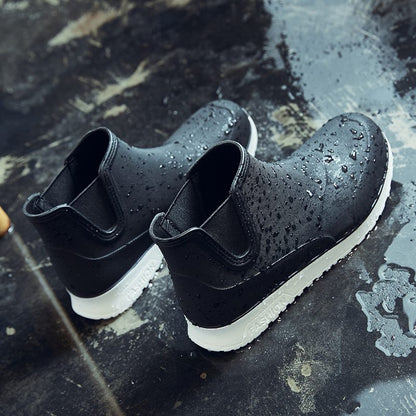 Universal Casual Slip-On EVA Rain Boots for Couples