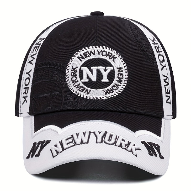 Unisex Embroidered Baseball Cap Lightweight Sports Style