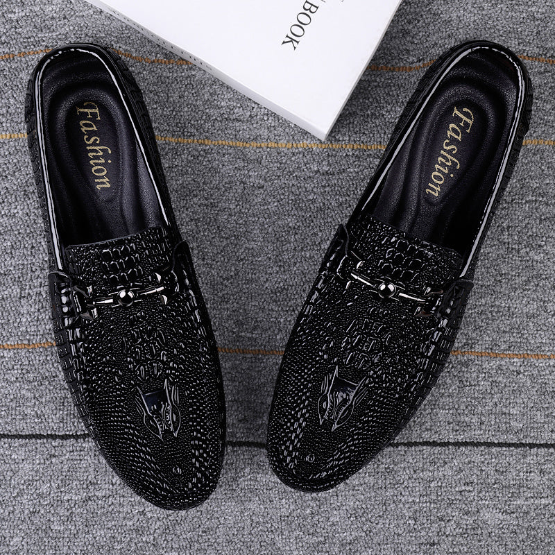 Men's Casual Slip-On Loafers Soft PU Driving Shoes
