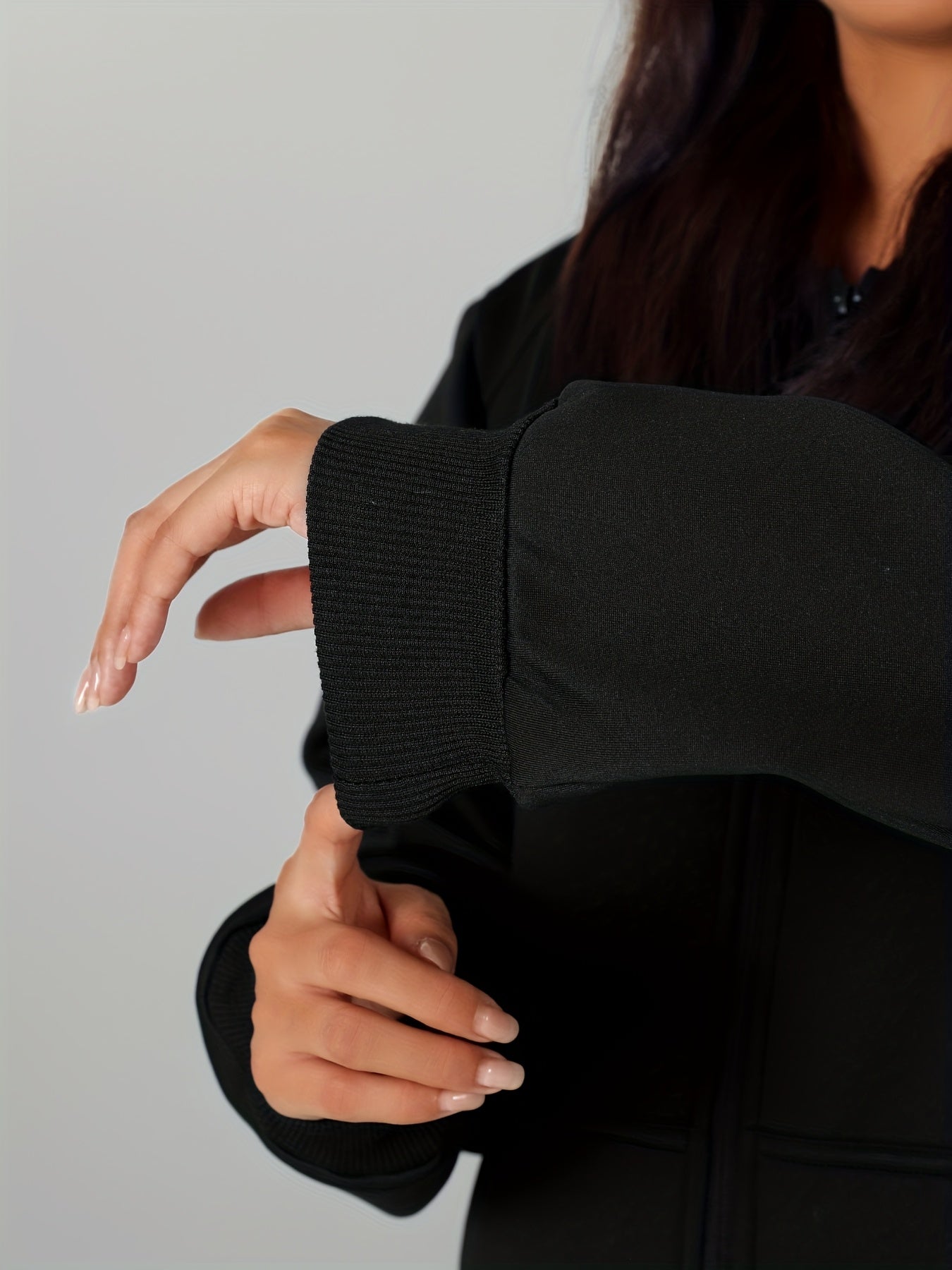 Կանացի ծանր ձմեռային բաճկոն - Ջերմամեկուսացված սառը եղանակի բաճկոն՝ ամբողջական կայծակաճարմանդով, մեծ առջևի գրպաններով - Մանուշակագույն վերնազգեստ առօրյա և պաշտոնական միջոցառումների համար - Ոչ ձգվող պոլիեսթերային գործվածք - Հեշտ խնամքի կանացի վերնազգեստ,