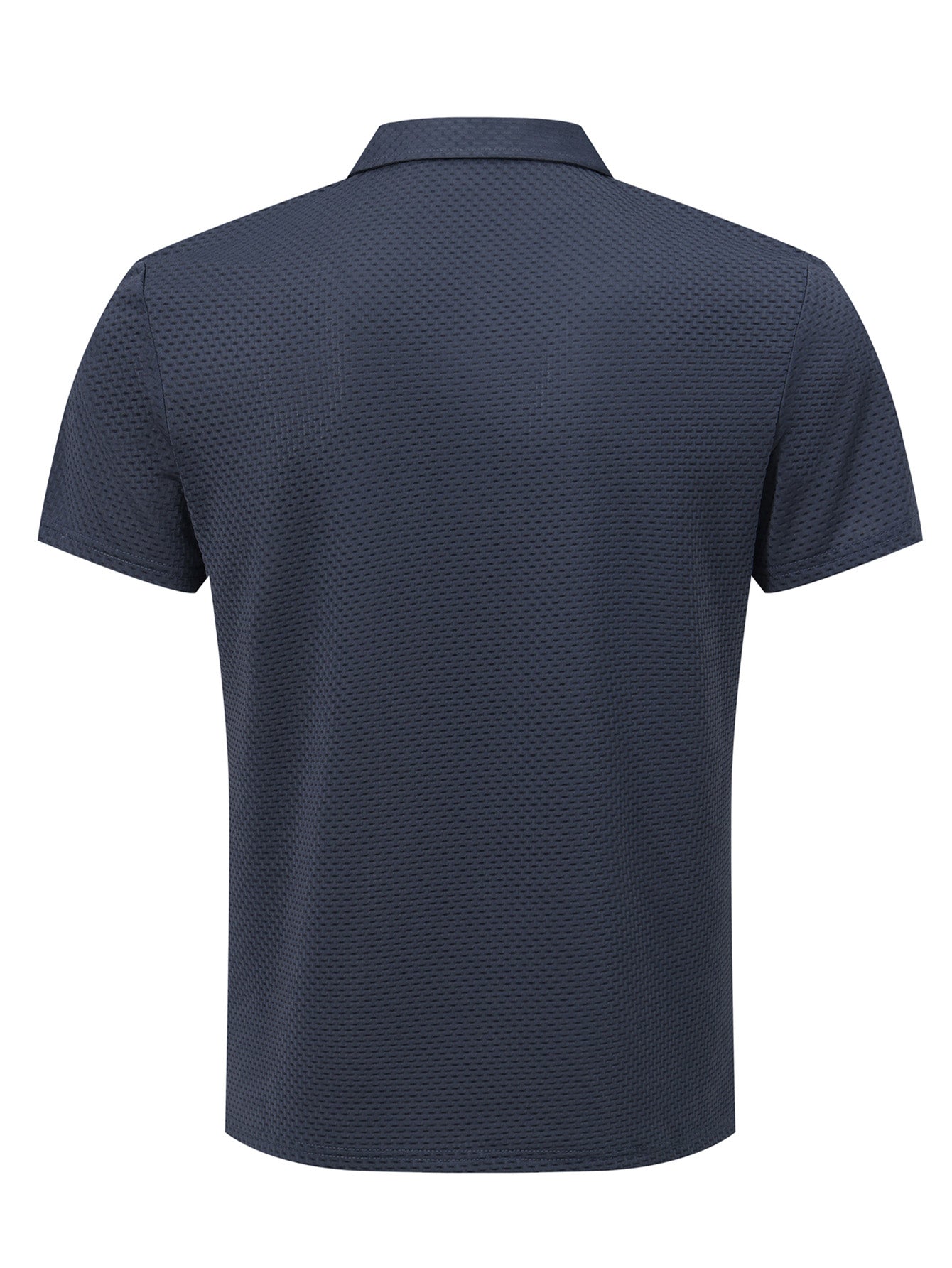 G884-DIOS Men's Short Sleeve Casual Summer Printed T-Shirt - Fashionable and Versatile Top, Geometric Design, Lightweight Golf Shirt - ayq