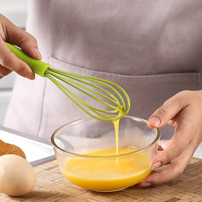 1pc/4pcs Silicone Mini Whisk - Perfect for Adults - Ideal for Blending, Whisking, Beating, And Stirring - Essential Baking Tool And Kitchen Gadget - Back to School Supply - for Baking Enthusiasts & St