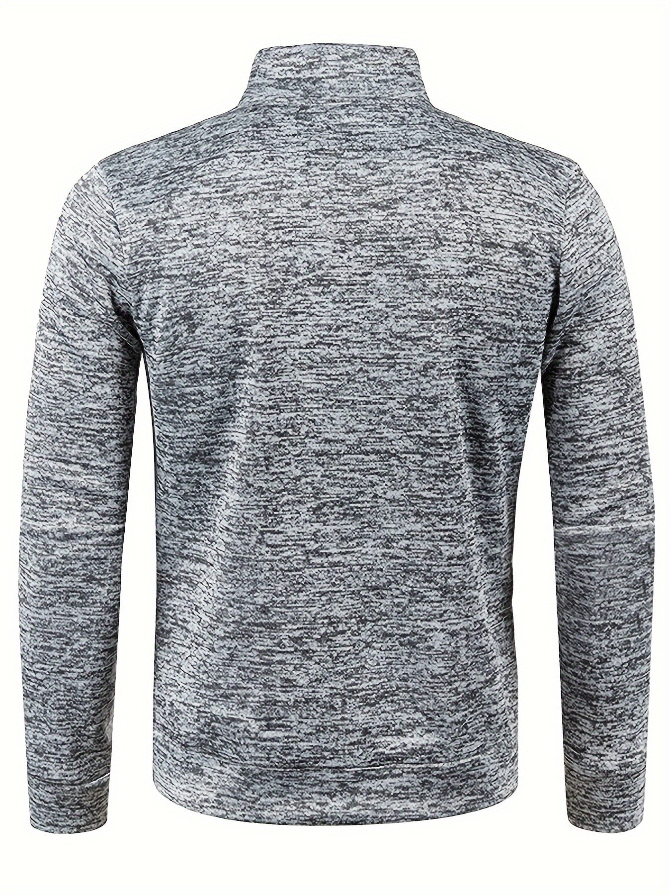 Men's Stand Collar Jacket - Full-Zip Casual Athletic Coat, Light Grey with Lime Accents, Zippered Front Closure for Gym, Office, Everyday - Machine Washable Outerwear, Gym Wear, Sporty Design, Smooth Texture, Lightweight Coat