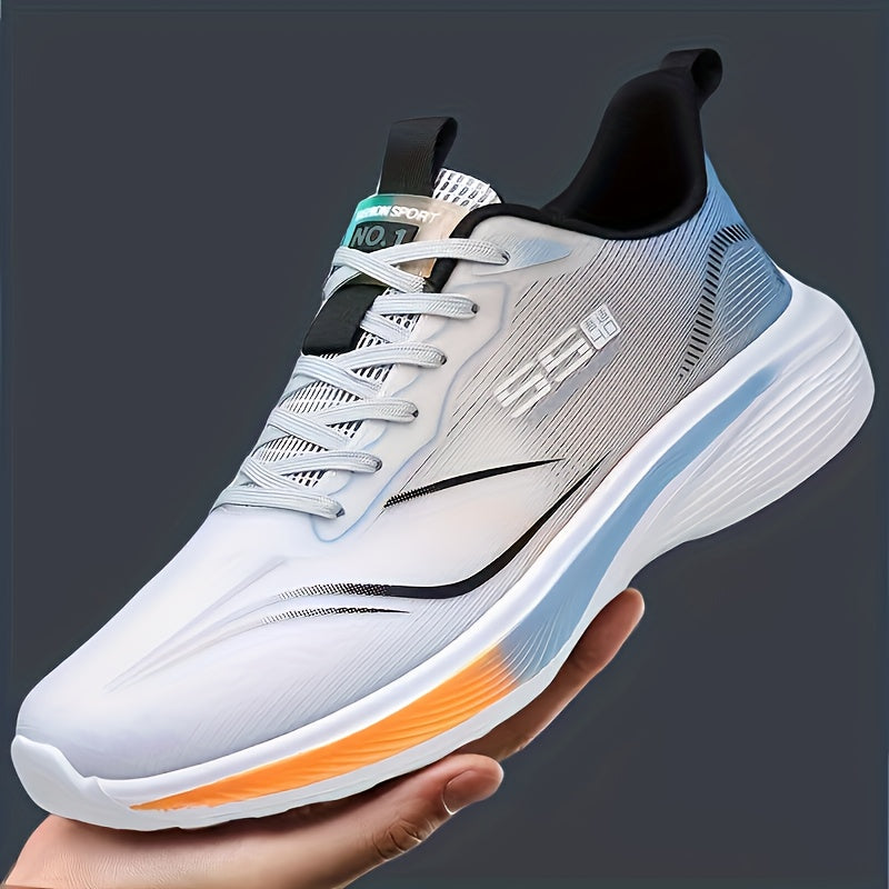 Men's Shoes Spring Summer Mesh Breathable Super Light Casual Sneaker, Men's Soft Sole Anti-skid Shock Absorption Student Running Sneaker-plus Size Tennis Casual Walking Fitness Hiking Shoes-perfect Sneaker for Outdoor Adventu - ayq