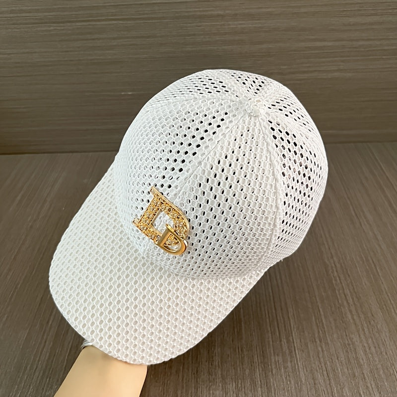 Summer Mesh Baseball Cap for Men & Women, Lightweight Sport Hat