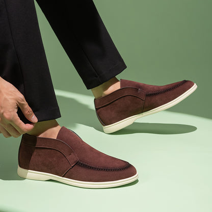 Men's Lightweight PU Loafers Casual Slip-On Moccasins