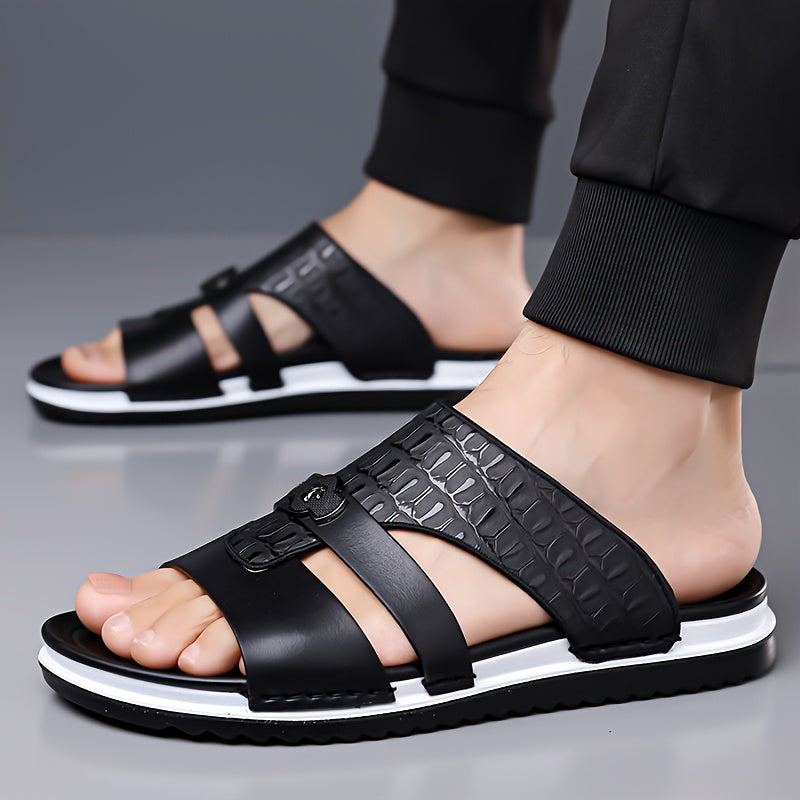 Men's Lightweight Breathable Casual Slip-On Sandals for Summer
