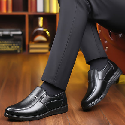 Men's Slip-On Business Casual Shoes All-Season Comfort