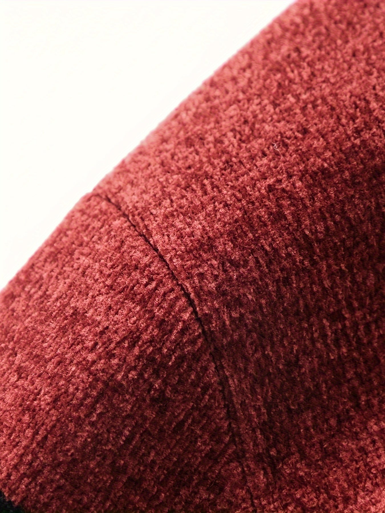 Temujin Men'S Winter Round Neck Sweater with Fleece, Knitted with Embroidered Stripes And Casual Letters for Warmth And a Fitted Style