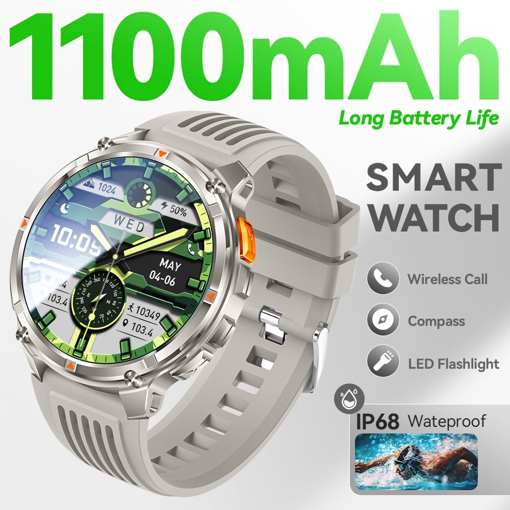 2026 Men’s Smart Watch 1.7” HD Display, 120+ Sports Modes