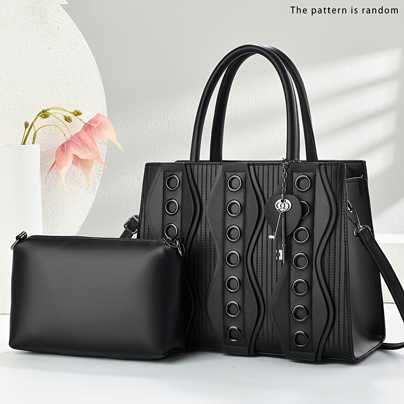 Women's Elegant PU Leather Single-Shoulder Crossbody Bag