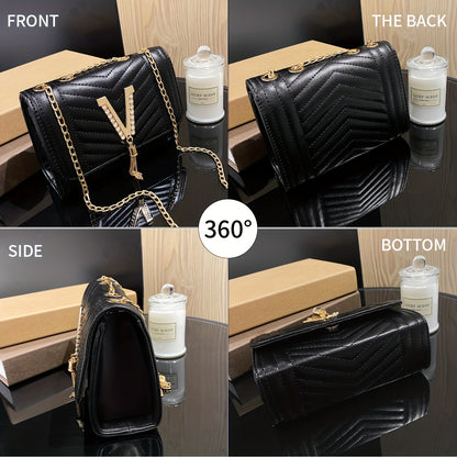 Կանացի կրծկալով պայուսակ, փայլուն քարերով կարված դրամապանակ՝ ամենօրյա օգտագործման համար