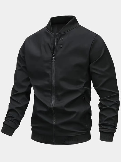 Men's Casual Polyester Softshell Sports Jacket