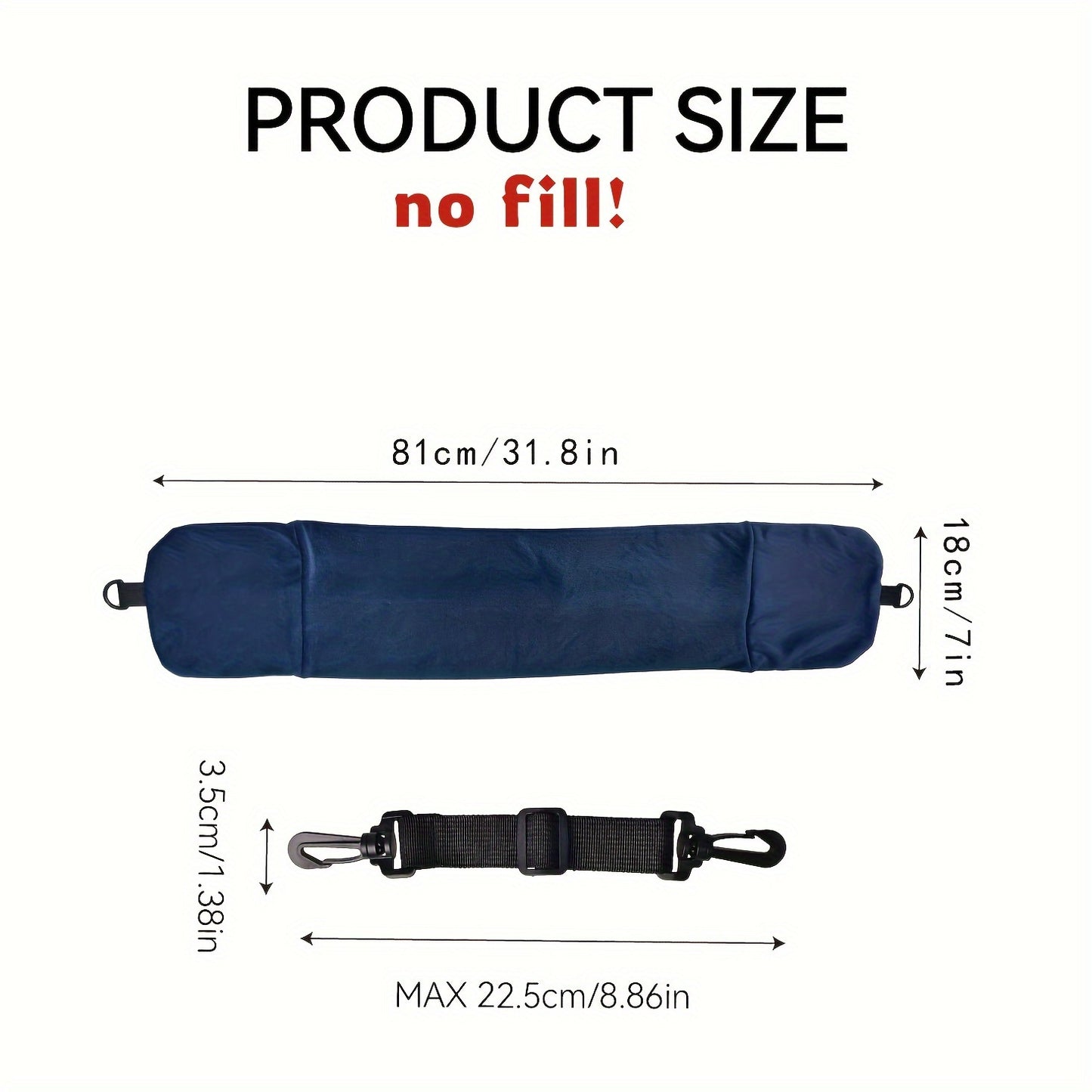 Travel Pillow with Storage Pouch, Adjustable Polyester Neck Support, Comfortable & Lightweight,For Travel Accessories, Travel Essentials,Suitable for Travel And Outings