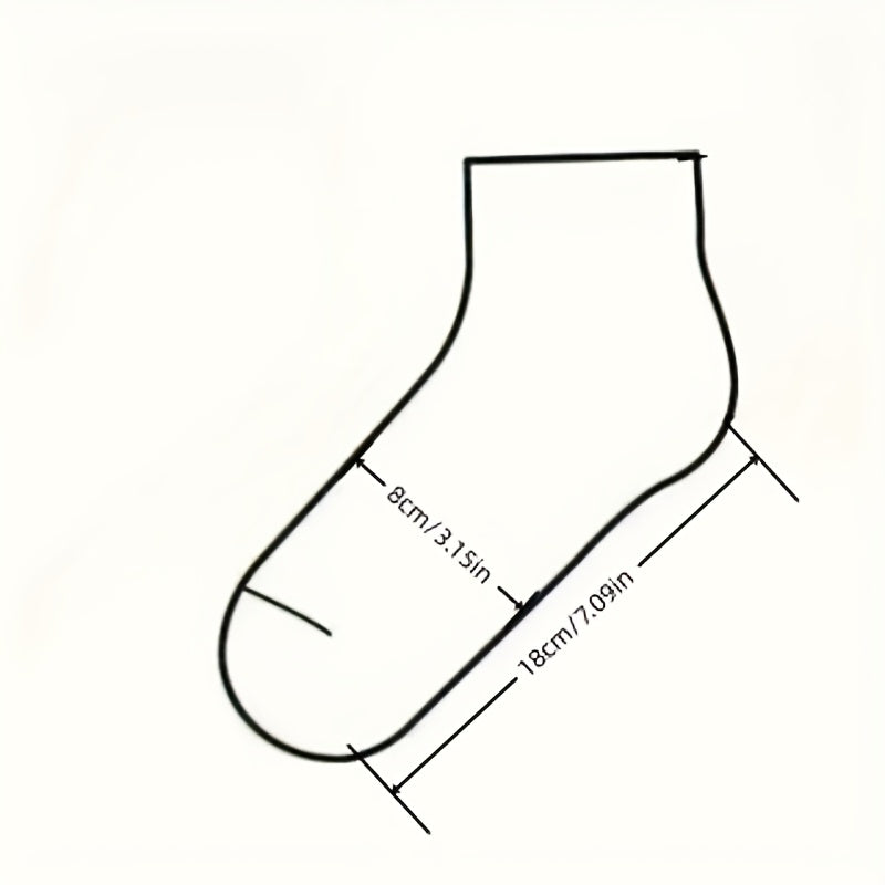 Unisex Invisible Sports Socks 3 or 6 Pairs Moisture-Wicking