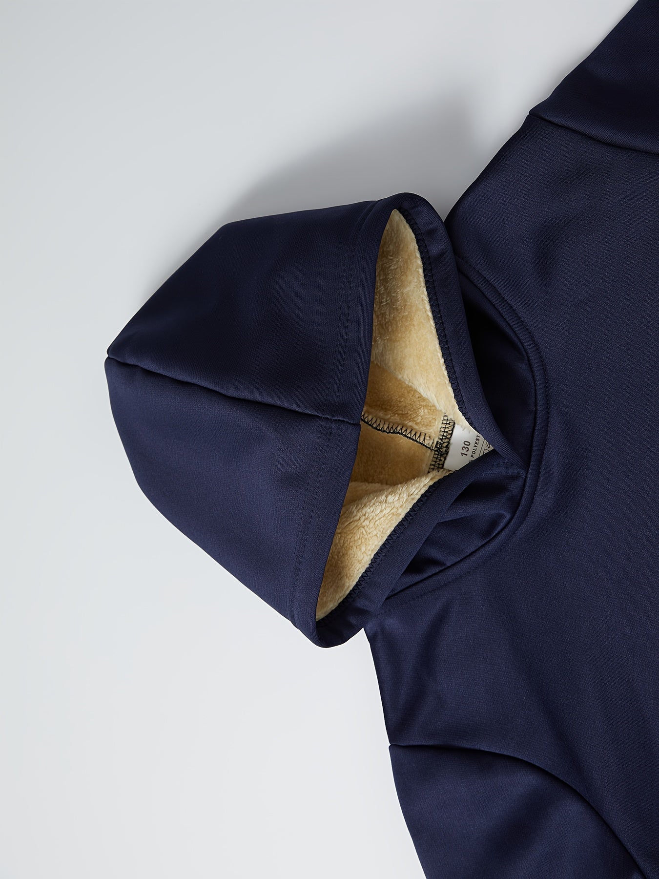 2pcs Boys' Thick Fleece-Lined Hooded Sweatsuit Set - Cozy Winter Warmth, Long Sleeve Pullover & Pants with Pockets, Casual Outdoor Playwear for Fall/Winter, for Outdoor, Winter Clothing