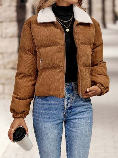 Կանացի աշնանային և ձմեռային վերարկու - նորաձև տաք բաճկոն