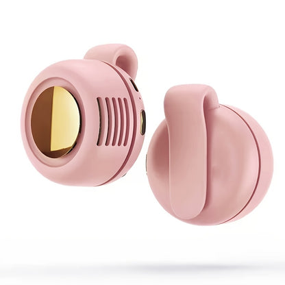 Portable Mini Bladeless Neck Fan with 3-Speed USB Charging