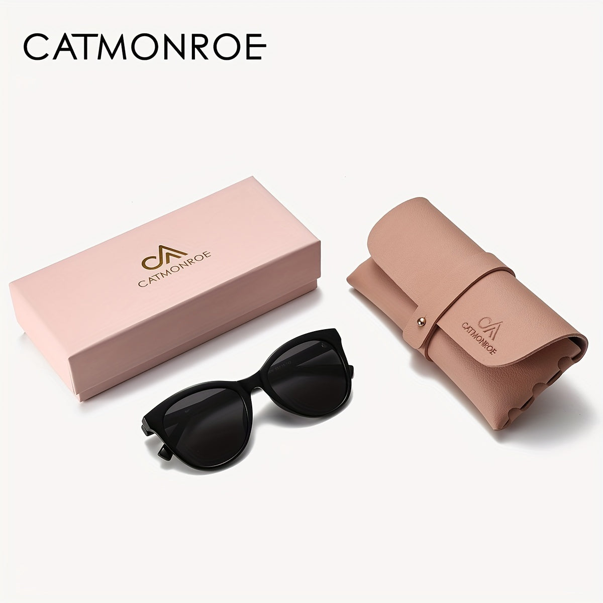 Cat Eye Sunglasses for Women, Ultra-Light Polycarbonate Frame