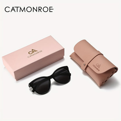 Cat Eye Sunglasses for Women, Ultra-Light Polycarbonate Frame