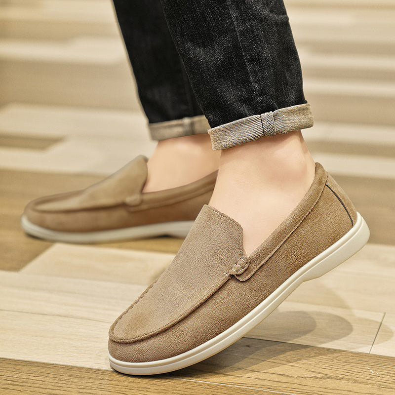 Men's Casual Slip-On Loafers Vintage Style All-Season