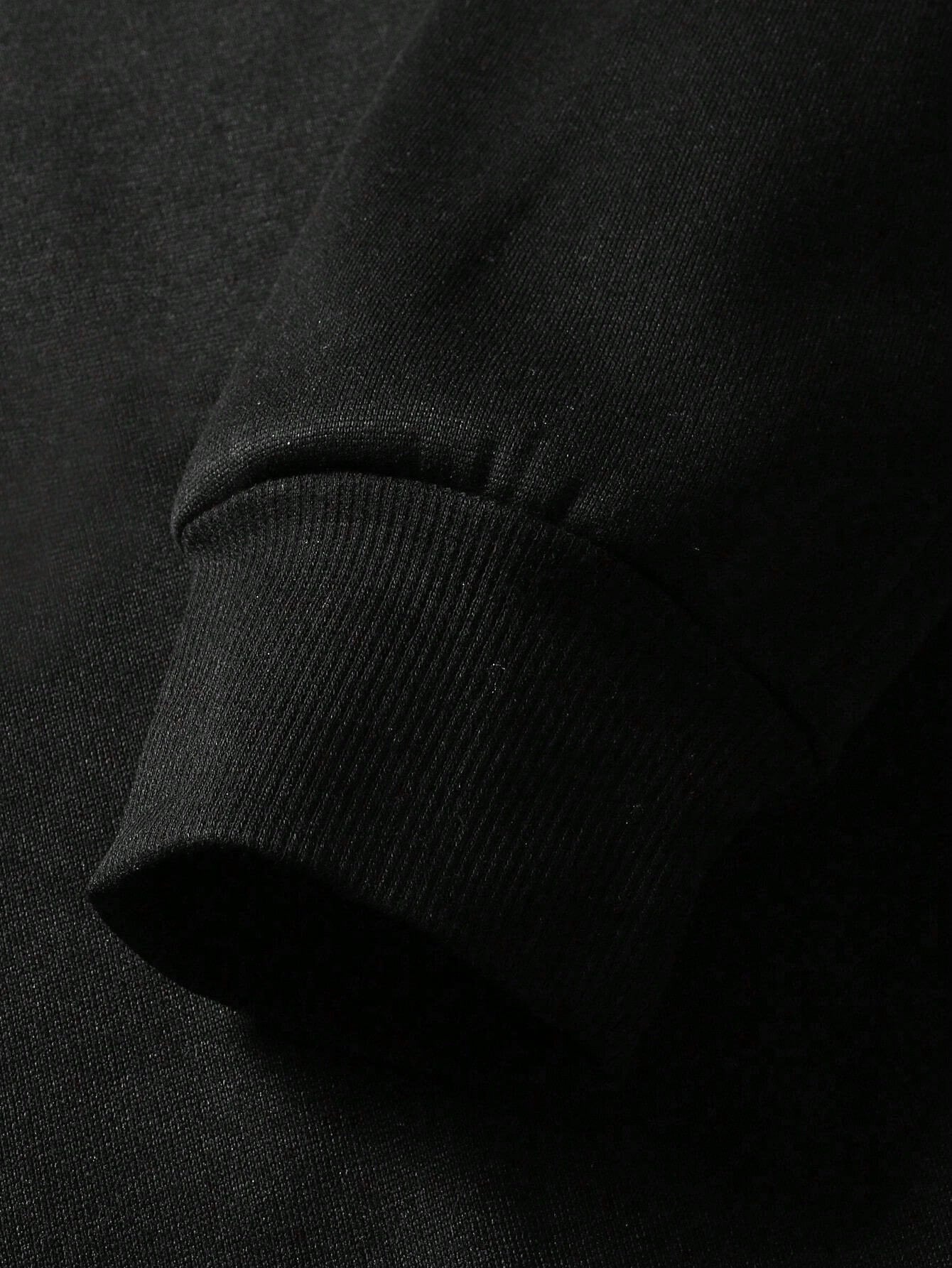 Women'S Christmas Letter Print Crew Neck Pullover Sweatshirt - Elegant Casual Long Sleeve Fleece-Lined Top with Festive Santa Hat & Star Design, All-Season Comfort for Holiday & Casual Attire, Christmas Sweatshirts, Seasonal