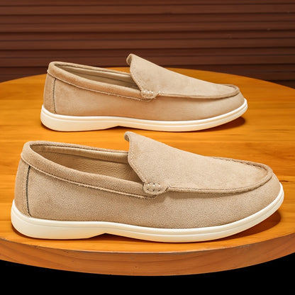 Men's Casual Slip-On Loafers Vintage Style All-Season