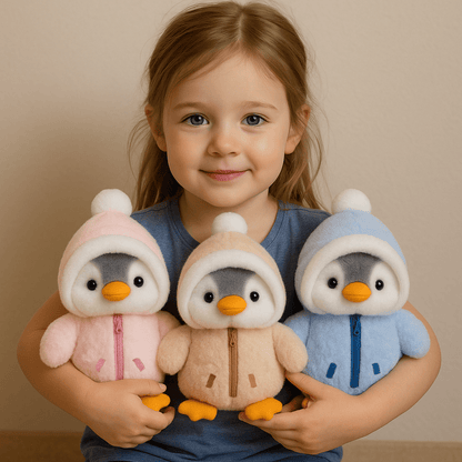 1pc Penguin Plush Doll | Perfect as Holiday Gifts for Kids, Christmas Presents, Surprise Gifts, Thanksgiving Gifts, Couple Gifts, Valentine'S Day Gifts, Family Gifts, or Creative & Fun Friendship Tokens, Mixed Color, Polyeste