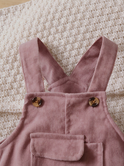 Cute Baby Unisex Suspender Pants for Spring and Fall - ayq