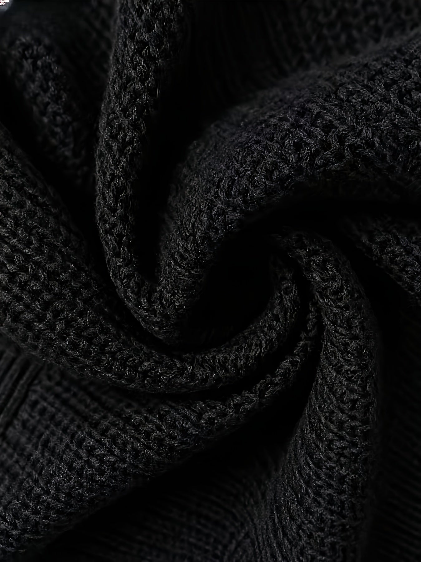 Women's Dark Green (Navy/Turquoise-Free) Sweater Dress - High Neck Collar & Single-Breasted Button Front, A-Line Silhouette Long Sleeve Coat Dress for Winter,, Office, Semi-Formal Wear (Hand Washable)