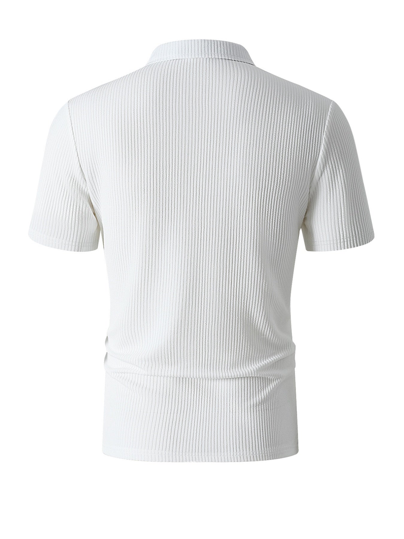 Men's Summer Outdoor Slim Fit Polo Shirt with Lapel Collar