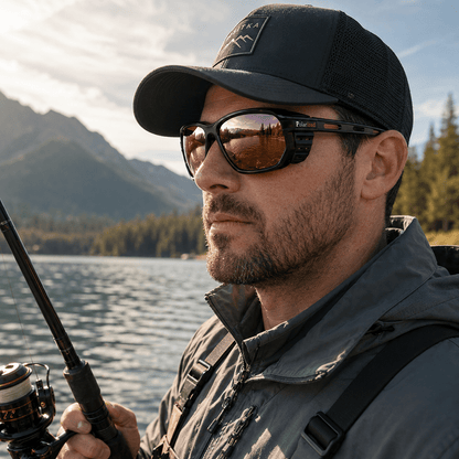 Polarized Vintage Safety Glasses for Men & Women with UV400 Protection