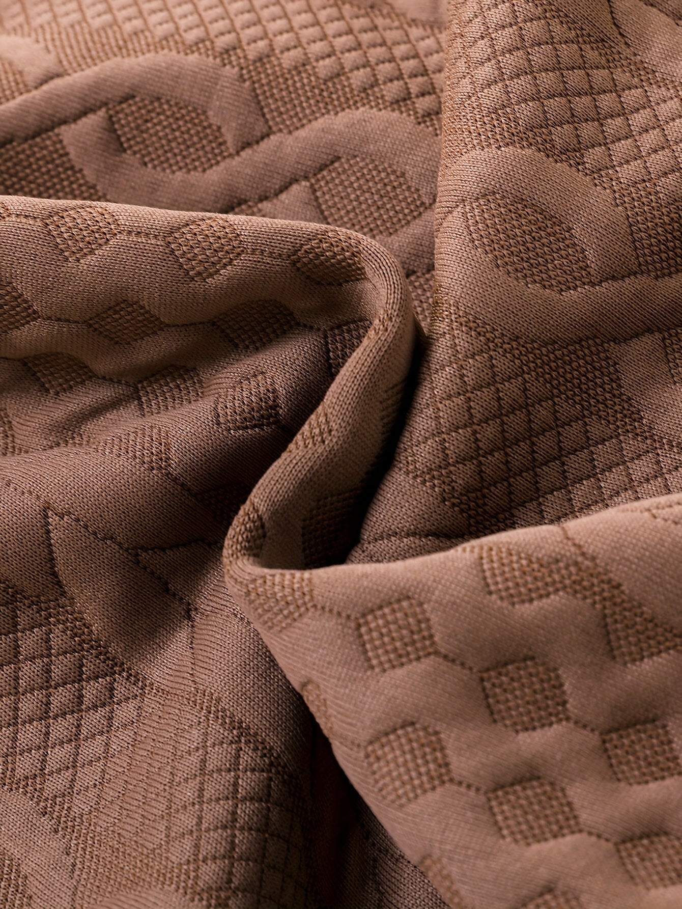 2pcs ' Sweatsuit Set - Oversized Sweater & Jogger Pants with Elastic Waist, 100% Polyester Winter Warm Brown/Beige & Black Casual Outfit, Durable Clothes, Playdates, Casual Attire (Easy-Care Hand Wash) - Ideal Gift, Perfect f