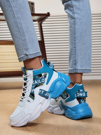 Women'S High-Top Plaid Skate Sneakers - Lightweight, Non-Slip, Shock-Absorbing Sneakers with EVA Sole, Synthetic Faux Leather Upper  Fabric Lining for All-Season Sports and Casual Wear, Casual Sneakers   Stylish Lace-Up Shoe