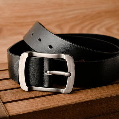 Men's Belt 3pcs Set, Stylish Business Wallet + Belt + Keychain Gift Box Combo, Perfect for Holidays and Office Wear, Ideal Present for Family, Loved Ones, Friends