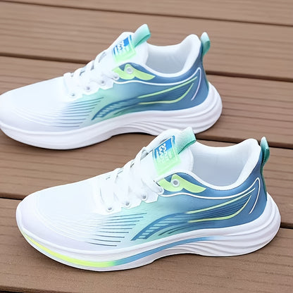 FKO Men's Lightweight Breathable Mesh Sneakers - Minimalist Running Shoes with Sole, - Casual Sneakers Suitable for, Outdoor, - Comfortable Round-Toe & Striped for - Wear - ayq