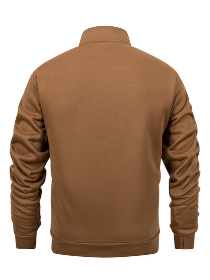 Men's Thermal Jacket - Extreme Cold Weather Zip-Up Coat with Full-Zip Exterior/Interior Layering - Lightweight Anti-Scratch Windproof Outerwear for Skiing, Camping, Hiking - Machine Washable Winter Jacket in Black/Navy/Gray/B