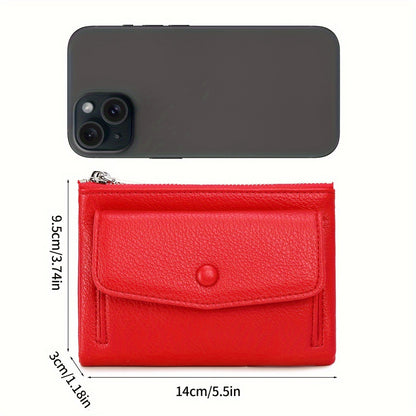 MIYIN Women's Wallet - Large Capacity Double Zipper Credit Card Holder with Coin Pocket, Lightweight Handbag for ID, Cash & Keys, Minimalist for daily Commute & Travel, Easy-Care Design for busy Ladies