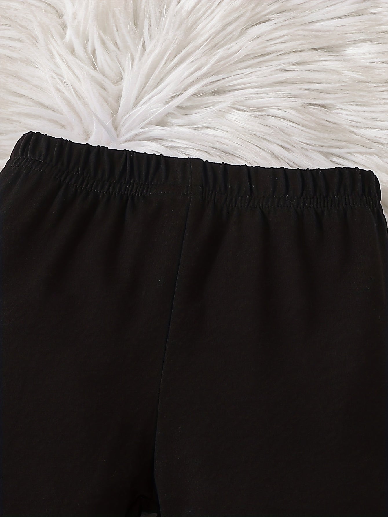 1- Girls' Fashion Casual Heart Print Plush Hoodie and Patchwork Knit Pants Set, Suitable for Autumn and Winter, School, Leisure, Outdoor Sports, Perfect for Outdoor