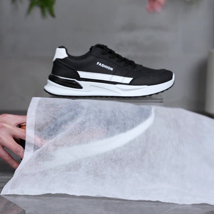 Men's Road Running Shoes, Large Size Men's Outdoor Hiking Shoes, Lace-up Walking Shoes, Training Shoes, Low-top Running Shoes, Trendy Skate Shoes, Student Casual Sneakers for Spring, Summer, Autumn, and All Seasons - ayq
