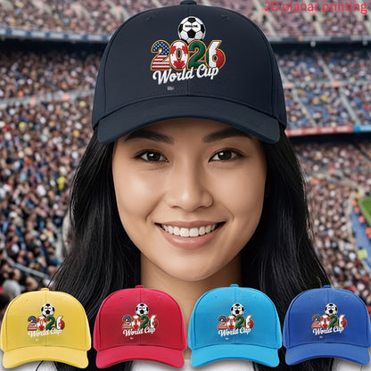 FIFA Unisex Lightweight Baseball Cap with PVC Coated Visor